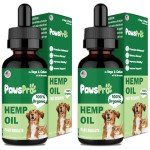 PawsPro Hemp Oil for Dogs and Cats - Helps Pets with Anxiety, Stress, Sleep - Calming Drops for Pet - Support Hip and Joint Health - Fast Results (2 Pack)