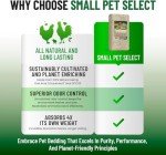 Small Pet Select Hemp HURD Ultra-Premium Chicken Bedding, Biodegradable Chicken Coop Animal Bedding, Eco Friendly Odor Control, 18 lb