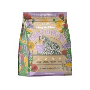 Eaton Pet and Pasture Roost Refresh, Aromatic Herb and Hemp Blend, Odor Eliminator, Coop Freshness Made Easy, 5LB