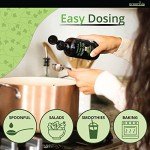 GreenIVe Organically Grown Hemp Oil 224,000mg Glass Bottle Vegan Omegas 100% Pure Cold Pressed (8oz)