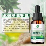 (2 Pack) Hemp Oil Drops Premium Organic Maximum Strength, High Potency 100% Natural,Organic Tincture with Vegan, Non-GMO