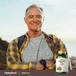 Piping Rock Hemp Oil Capsules 1400mg | 180 Softgels | Omega 3 6 9 | Cold Pressed | Gluten Free Supplements, Non-GMO