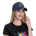TQPTGD Marijuana Stoner Cannabis Weed 420 Funny Unisex Adult Fashion Baseball Cap Fashion Adjustable Dad Hat Sport Cap Navy