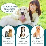 2 Packs - Pet Hemp Oil for Dogs and Cats - Anxiety, Stress Pain Holistic Inflammation Relief - for Joint Hip Arthritis, Calming Oil Drop - Organic Pets Treats