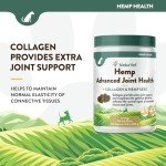 NaturVet Hemp Advanced Joint Health Dog Supplement Soft Chews –Helps Support Joint Health in Dogs – Includes Hemp Seed, Collagen, Glucosamine, MSM, Chondroitin, Omegas – 120 Ct.