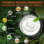 2 Pack Hemp Cream Maximum Strength - Hemp Oil & Arnica Cream, for Shoulder Hip Neck Knee & Back，All Natural Instant Menthol 2oz