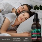 Hemp Oil-5 Pack-High Potensy Hemp Seed Oil-Organic Extract, Full Flavor Natural Benefits-Made in USA-for Skin, Relief, Sleep, Calm, Discomfort, Muscles, Massage-Safe for Pets-Full Omega 3, 6, 9