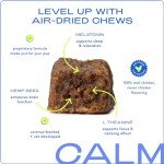 Native Pet Calming Chews for Dogs - Melatonin for Dogs Anxiety Relief - Grain Free All Natural Hemp Calming Treats & L-Theanine Helps Manage Stress & Separation Anxiety - Puppy Sleep Aid - 30 Chews