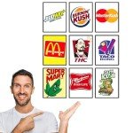 BigWig Prints Stoner Room Decor - Weed Poster, Trippy Cannabis Wall Art, Marijuana Gifts, Funny Stoner Posters for Bedroom or Dorm - Unframed Set of 9 (8x10)