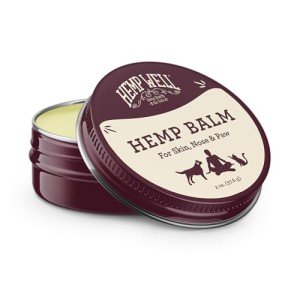 Hemp Well New Hemp Balm for Pets and People - Organic Pet Balm, Dogs and Cats, Human - Relieves Dryness and Cracking for Paws, Skin, and Nose, 2 oz.