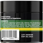 Fast-Acting Hemp Cream with Msm, Aloe Vera, Turmeric - Natural Hemp Oil Extract - Perfect for Joints, Lower Back, Knees, Elbows, Neck, Fingers - for All Skin Types - American Quality, 4 Oz