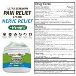 Hempvana Ultra-Strength Nerve Relief Cream w/100% Pure Hemp Seed Oil, AS-SEEN-ON-TV, Relieves Nerve Pain, Shooting Pain, Joint Pain, Tingling, Muscle Cramps, Crawling Sensations, 3 oz Jar