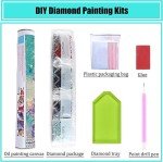 Diamond art Painting Marijuana Leaf Kit for Adults Full Drill Diamond Art Painting by Number Kits Gem Art Wall Home Decor(13.8 x13.8inch)