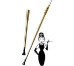 YWQZGYP Long Extendable Cigarette Holder for Women 1920s Costume Cosplay (Cigarette Holder, Gold)