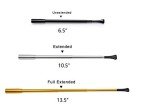 YWQZGYP Long Extendable Cigarette Holder for Women 1920s Costume Cosplay (Cigarette Holder, Gold)