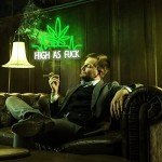 JFLLamp Leaf Weed Neon Signs LED Neon Lights Signs for Wall Decor Bedroom Suitable for Living Room Bar Game Room Hotel Birthday Party Restaurant Christmas Unique Gift for Lover 16 * 12 Inch(Green)