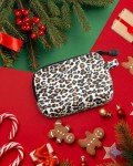 SafeDelux Smell Proof Bag - Odor Proof Container with Activated Carbon Liner & Waterproof Zipper, Portable Scent Proof Pouch for Tobacco, Travel & Outdoor - Full Odor Control (Leopard)