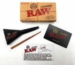 RAW Cone Loader for King Size and 98 Special Pre Rolled Cones - Easily Fill and Pack your RAW Prerolls No Expertise Required