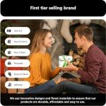 roygra Outdoor Ashtray for Outside Patio (2 Pack), Stainless Steel Ashtrays for Smokers Indoor, Home Table Decor, Patio Decorations Outdoor, Home Decorative Ashtrays for Cigarettes - Silver, Medium