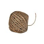 RAW Natural Unbleached Hemp & Beeswax Hemp Wick 100 feet Spool Roll