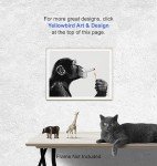 DOPE Chimp Smoking Weed LARGE 11x14 - Psychedelic Room Decor - Marijuana Gifts for Men - Dope Posters - Trippy Wall Art - Cannabis Art Print - Stoner Room Decor - Trippy Room Decor - Poster Print