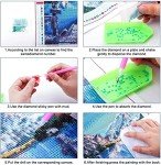 Cysoo Marijuana Leaf DIY 5D Diamond Painting Cannabis Weed Full Drill Art Kits