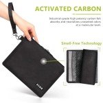 Smell Proof Bag Travel Storage Case Activated Charcoal Pouches Durable Odorless Medicine Organizer