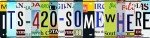 LMDDFZS Man Cave Decor It's 420 Somewhere Metal Tin Sign Funny Street Signs Unique Wall Decor for Home Bar Diner Pub 16 x 4 Inches