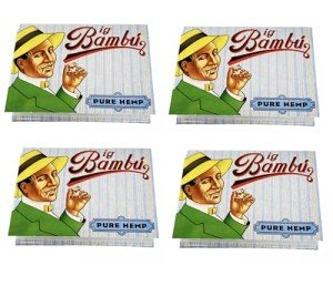 Bambu - Big Bambu Pure Hemp Rolling Paper (4 Booklets)