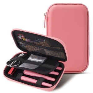 Marvero Smell Proof Bag – Smell Proof Stash Box with KS Tubes, Waterproof & Odor Proof Bag, Stash Box For Your Accessories,Travel Essentials for Men (Pink)
