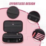 Marvero Smell Proof Bag – Smell Proof Stash Box with KS Tubes, Waterproof & Odor Proof Bag, Stash Box For Your Accessories,Travel Essentials for Men (Pink)