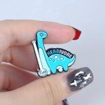 Herbivore Enamel Pin, Funny Smoking Cannabis Stoner Lapel Pin, Weed Addict Brooches, Marijuana Lover Badge Brooch, 420 Smoker Badges, Funny Gift For Smoking Lover, Cute Stoner Gift