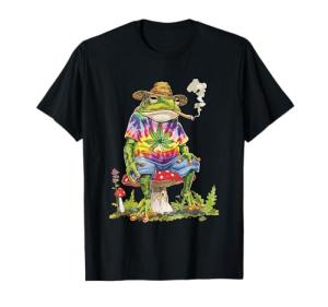 Frog Smoking Weed Pot Marijuana Cannabis 420 T-Shirt