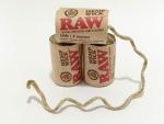 RAW Hemp Wick- Natural Unbleached Hemp & Beeswax Hempwick Roll 10ft / 3 Meters (Pack of 3 Premium 10 Foot Wicks)
