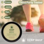Premium Hemp Extract Daily Intensive Cream - Muscle, Knee, Back, Joint and Shoulder Topical Rub - Organic | 1.7 Ounces (Classic Mint, Pack of 1)