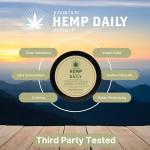 Premium Hemp Extract Daily Intensive Cream - Muscle, Knee, Back, Joint and Shoulder Topical Rub - Organic | 1.7 Ounces (Classic Mint, Pack of 1)