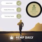 Premium Hemp Extract Daily Intensive Cream - Muscle, Knee, Back, Joint and Shoulder Topical Rub - Organic | 1.7 Ounces (Classic Mint, Pack of 1)