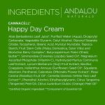 Andalou Naturals Cannacell Happy Day Cream, Face Moisturizer with Nourishing Hemp Stem Cell Formula for Restored & Glowing Skin, Face Cream for Women & Men, 1.7 fl oz