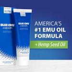 BLUE-EMU Ultra Hemp Arthritis Pain Relief Cream for Fast Joint & Muscle Relief, 3 Oz, 1 Pack