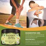 RANDEX 30000MG Organic Hemp Cream, Natural for Sore Muscles, Stiff Joints, and Aching Knees, Shoulders, or Body, Extra Strength