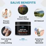 Medical Miracles Hemp 3000 Mg Extreme Strength Hemp Salve : Ideal for Hips, Joints, Neck, Back, Elbows, Fingers, Hands, and Knees Made in USA