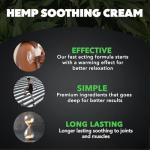 Hemp Cream Maximum Strength (16oz) Hemp Oil & Arnica, Soothes Discomfort on Joint Muscle Shoulder Hip Neck Knee & Back Support. All Soothing Cream. Instant Menthol Rub