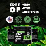 Hemp Cream Maximum Strength (16oz) Hemp Oil & Arnica, Soothes Discomfort on Joint Muscle Shoulder Hip Neck Knee & Back Support. All Soothing Cream. Instant Menthol Rub