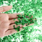 Maitys 12 Boxes Green Weed Leaf Glitter Nails Sequin Plant Pot Leaf Sequin Nail Design Decoration Marijuana Foliage Glitter for DIY Face Body Arts & Crafts Festival Manicure Accessories Supplies