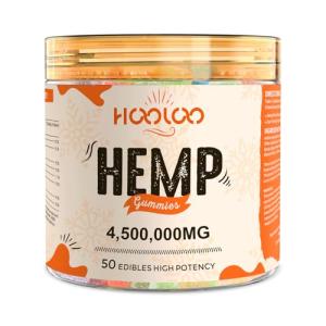 HOOLOO Hemp Cream 60,000mg for Muscles, Joints, Back, Lower Back, Knees, Shoulders, Feet - 5 fl oz - Menthol, Ginger Extract, Made in USA