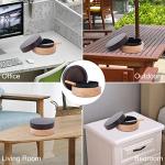 Portable Cool Ashtrays for Cigarettes Ash Tray with Lid FriyGardcn Wooden Ashtray with Cute Decorative Windproof Ash Tray for Home,Patio,Office,Outdoors,Indoor,Parties