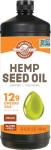 Manitoba Harvest Hemp Seed Oil, Cold Pressed, Premium Quality, 12g of Omegas 3 & 6 Per Serving, Hydrate & Nourish Skin - Non GMO, Vegan, Gluten Free, Great for cooking, salad dressings, 32 Fl Oz