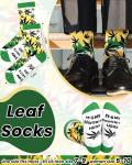 Skicuff 10 Pairs Weed Socks for Men Women Marijuana Socks Green Pot 420 Gifts Cannabis Accessories for Christmas 420 Holiday
