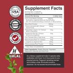 Horny Goat Weed for Men - Extra Strength Male Supplement with Black Maca Root, Tongkat Ali, Saw Palmetto & Panax Ginseng Extract for Stamina & Energy - 60 Capsules