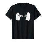 Ghost Smoking Weed - Funny 420 Marijuanas Gifts T-Shirt
